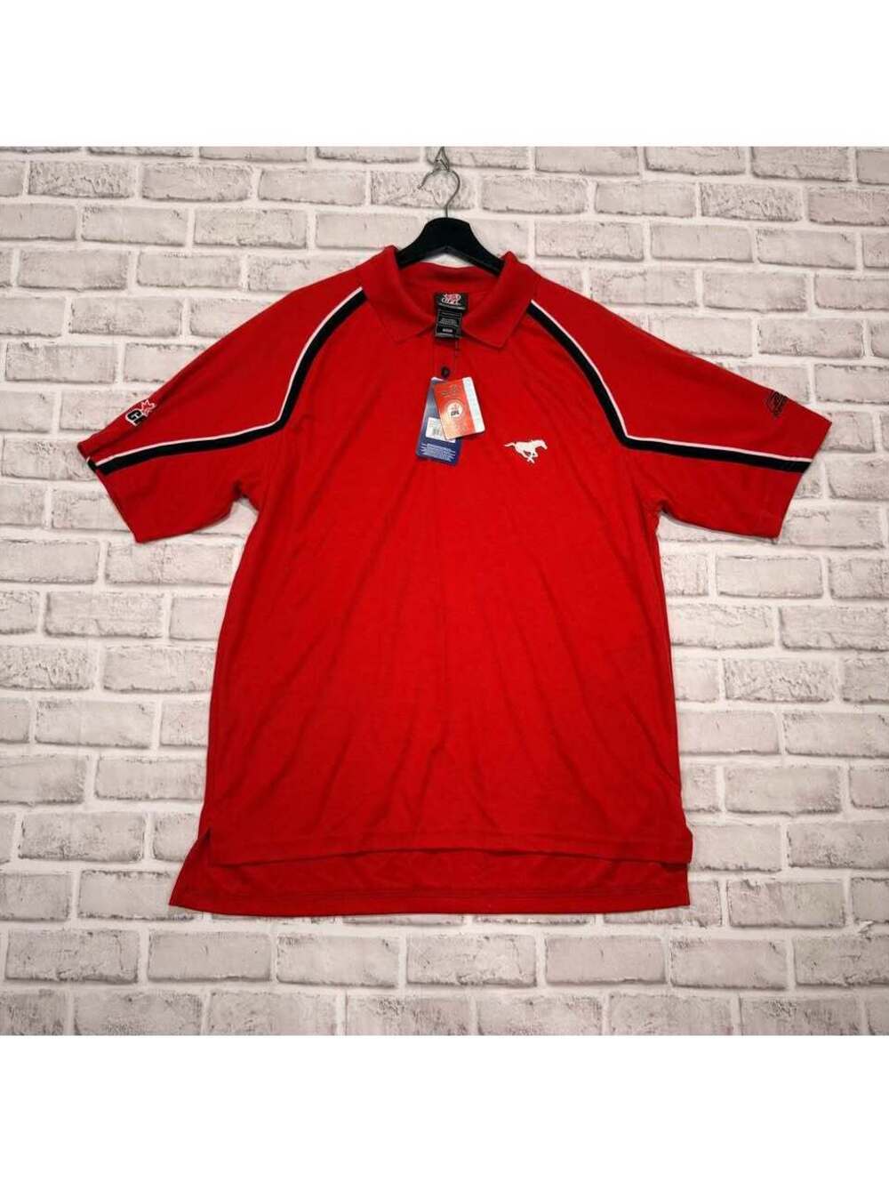 Calgary Stampeders Golf Shirt Brand New with Tags Medium